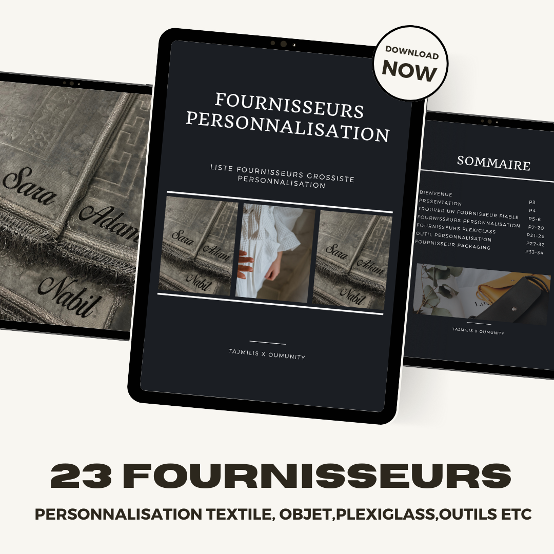 Liste Fournisseurs Personnalisation